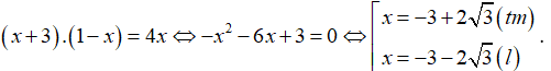 bài tập phương trình logarit có lời giải